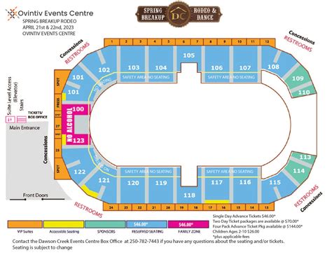 Seating Chart Showare Center | Portal.posgradount.edu.pe