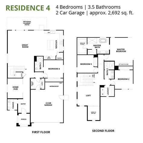 Magnolia Floor Plans-04 - Cresleigh Homes