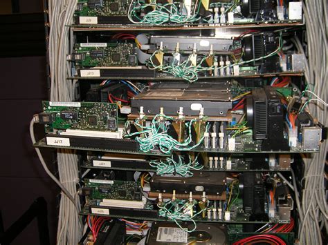 Early Google server rack | Believe it or not, this is how Go… | Flickr