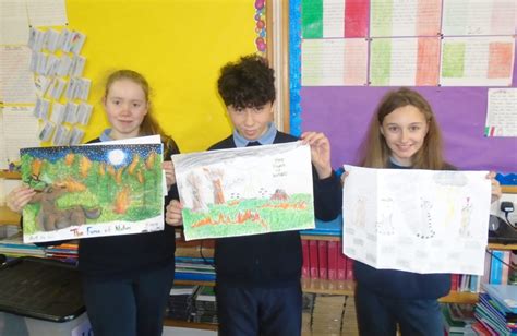 CREDIT UNION ART COMPETITION WINNERS – Scoil Mhuire Clifden