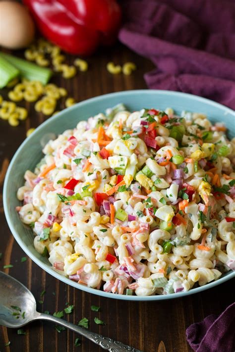 Classic Macaroni Salad - Cooking Classy