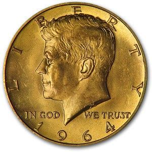 Buy 1964 Kennedy Half Dollar (Gold Plated) | APMEX