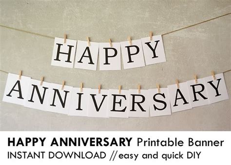 Anniversary Banner Printable - Printable Word Searches