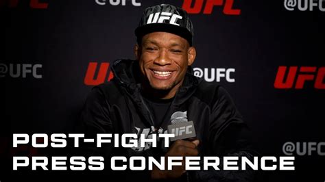 UFC São Paulo: Post-Fight Press Conference - YouTube