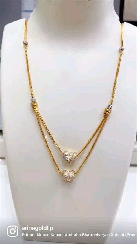 ARINA COLLECTION | Pretty gold necklaces, Gold earrings models, Delicate gold jewelry