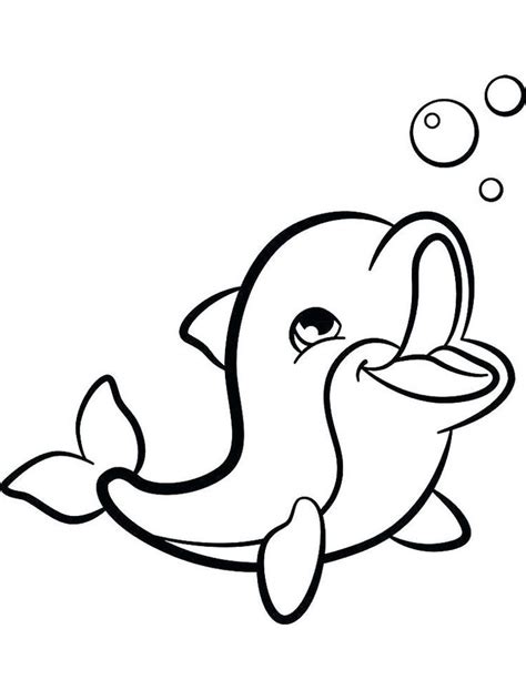 Cute Dolphin Coloring Pages Dolphin Coloring Pages Cute Coloring | Porn ...