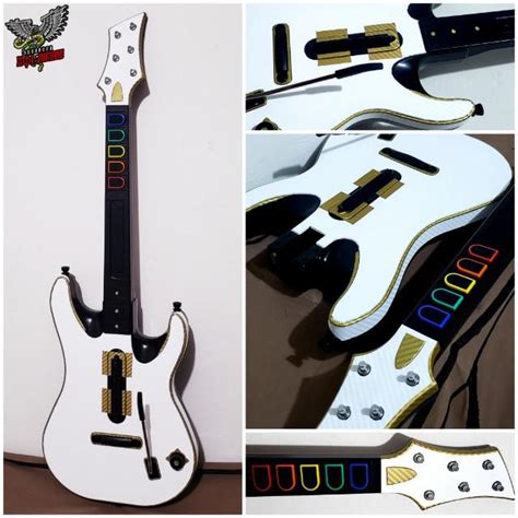 Based on GH Live guitar white edition : r/CloneHero