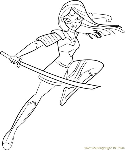 Katana Coloring Pages - Coloring Home