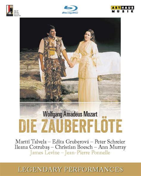 Wolfgang Amadeus Mozart : Die Zauberflöte - Oper Blu-rays - Arthaus Musik