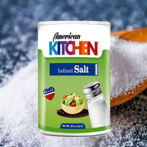 Iodized Salt | American Kitchen