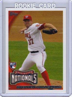 2010-Topps-STEPHEN STRASBURG-Rookie Card-#661-Mint -- Antique Price Guide Details Page