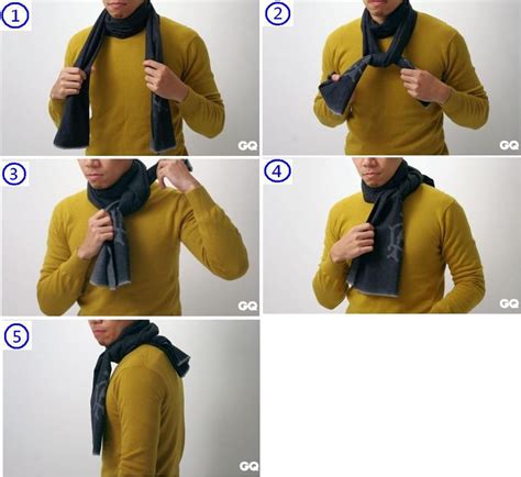 How to tie a scarf | Como usar bufanda hombre, Ropa masculina, Estilos ...