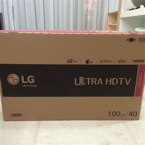 Brand New LG 40'' Ultra HD TV, TV & Home Appliances, Other Home ...