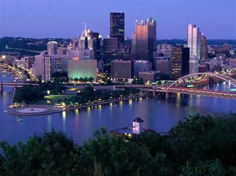 Pittsburgh Skyline Wallpapers - Top Free Pittsburgh Skyline Backgrounds ...