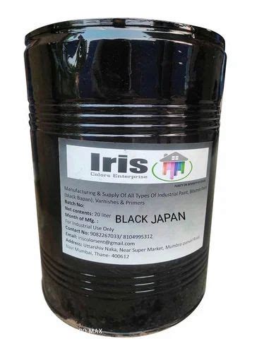 High Gloss Black Japan Paint at Rs 105/litre in Thane | ID: 2853373804955