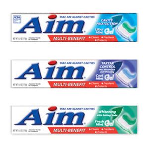 Aim Multi-Benefit Toothpaste - Dentist.net