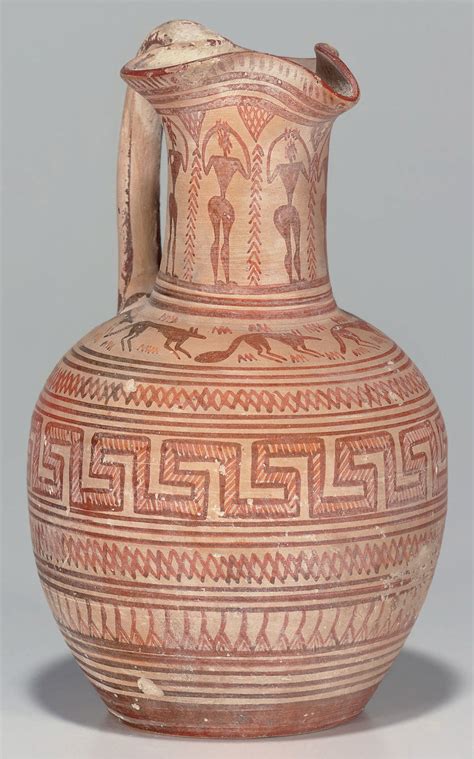 A GREEK POTTERY OINOCHOE