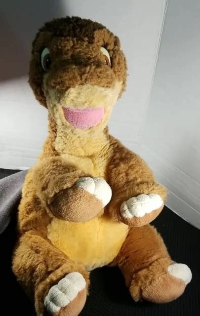 VINTAGE 1988 GUND The Land Before Time Plush Littlefoot Dinosaur 16" Excellent! $44.00 - PicClick