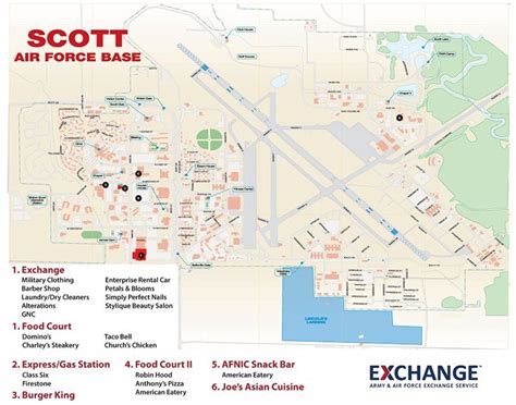 Map Of Scott Afb - Calendar 2024