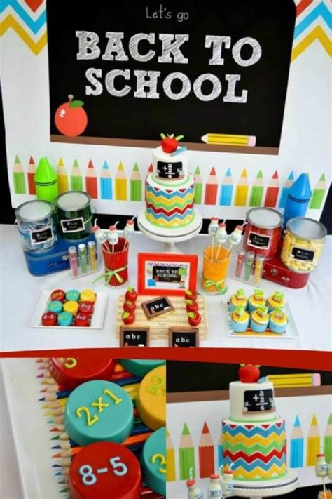 A Colorful Back-To-School Party - Spaceships and Laser Beams