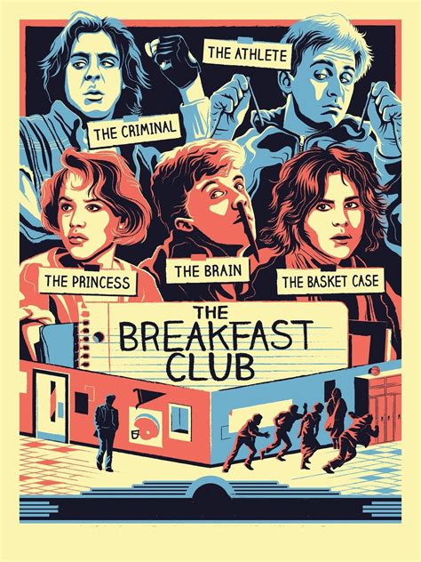 The Breakfast Club (1985) [1500 2000] by Ryan Brinkerhoff Iconic Movie ...