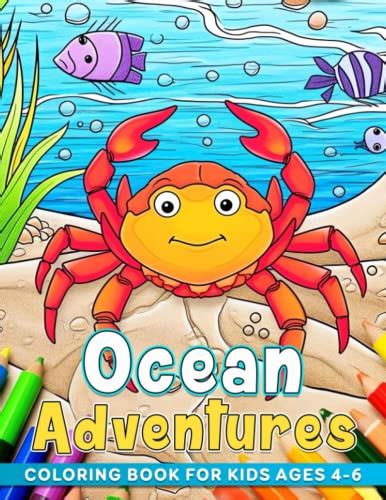 Ocean Adventures Coloring Book: A Fun and Educational Coloring Book for ...