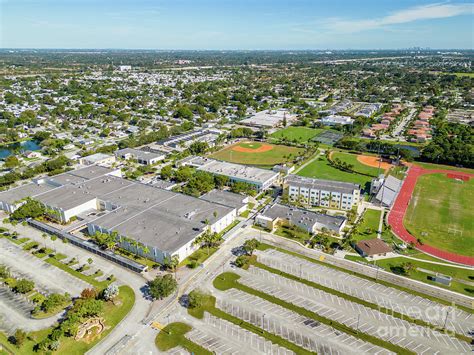 Aerial photo Western High School Photograph by Felix Mizioznikov - Pixels