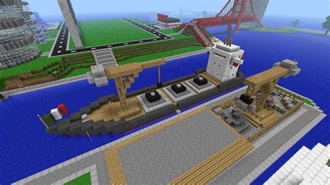 Small cargo ship Minecraft Map