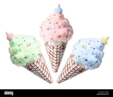 Ice Cream Cones Stock Photo - Alamy