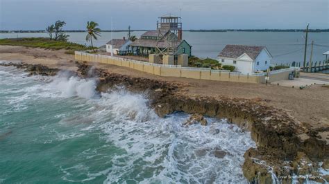 Photos and Video: Waves Crashing on Hutchinson Island Florida - Fire ...