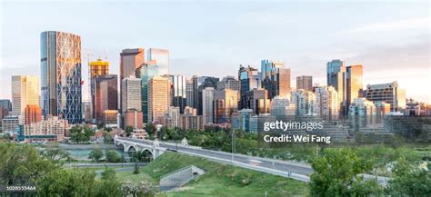 Downtown Sunset High-Res Stock Photo - Getty Images