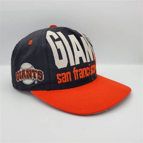 San Francisco Giants Vintage 90s Logo 7 Snapback Hat-… - Gem