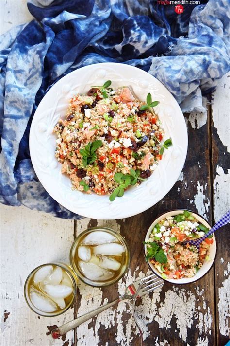 Salmon Quinoa Salad - Marla Meridith