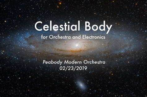 Celestial Body – RLCompositions