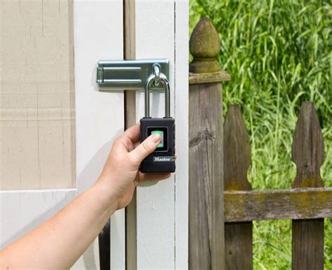 Master Lock unveils innovative Outdoor Biometric Padlock