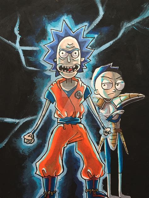 Dragon Ball Rick and Morty by XxDylanPicklexX on DeviantArt