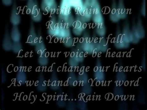 Holy Spirit Rain Down - YouTube