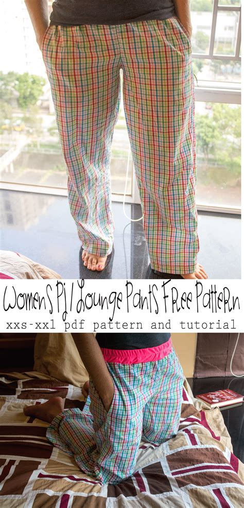 The Best Womens Pj / Lounge Pants Free Pattern - Life Sew Savory