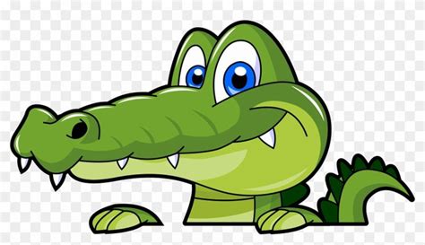 Cartoon Crocodile In Water - Alligator Cartoon - Free Transparent PNG Clipart Images Download ...