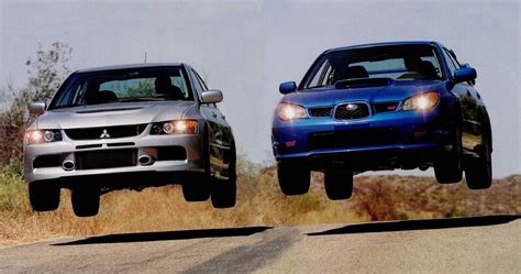 Subaru STI VS Mitsubishi Evolution: Here's Who Won The Battle