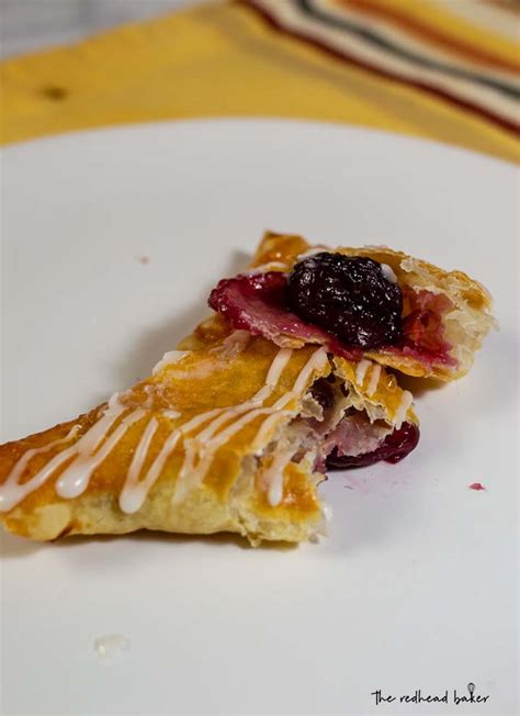 Cherry Turnovers by The Redhead Baker for #BakingBloggers