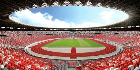 Gelora Bung Karno Stadium in Jakarta City, DKI Province