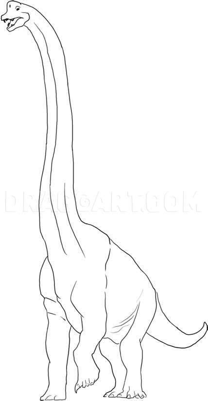 How to Draw a Brachiosaurus