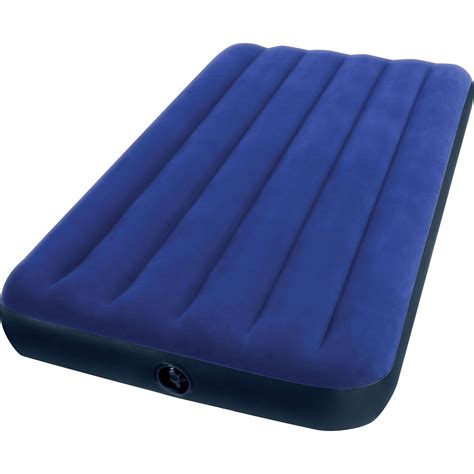 Intex twin 8.75" Classic Downy inflatable airbed mattress for $8, queen ...