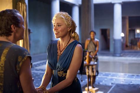 Spartacus - Lucretia and Batiatus | Spartacus, Spartacus tv series, Lucy lawless