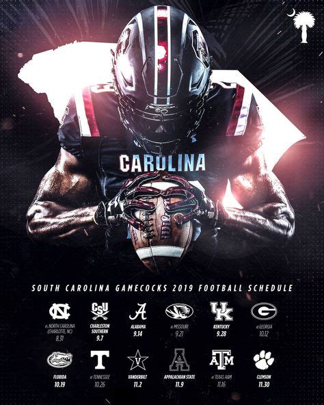 Carolina Gamecock Football Schedule 2022 - Season Schedule 2022