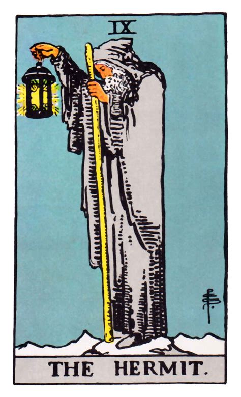 The Hermit Tarot Card Meaning in Readings: Isolation