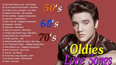 Oldies Love Songs 50s 60s: Elvis Presley, Paul Anka, Tom Jones ...