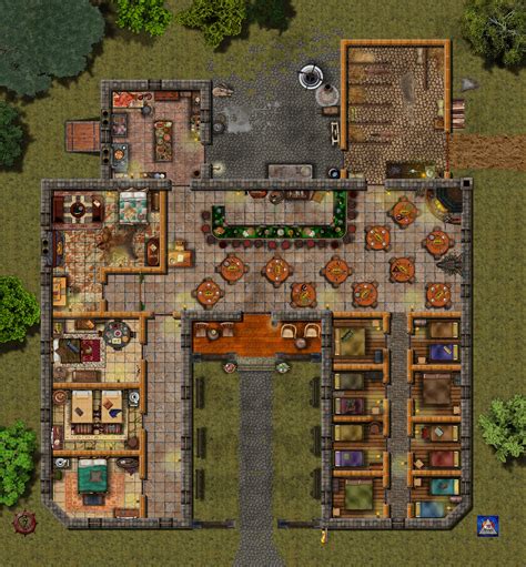 Wentworth Inn_bg | Map | Pinterest | RPG, Fantasy map and Dragons