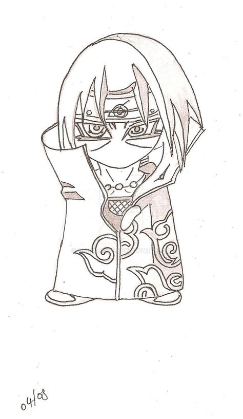 Itachi chibi sketch by Mediacandi on DeviantArt